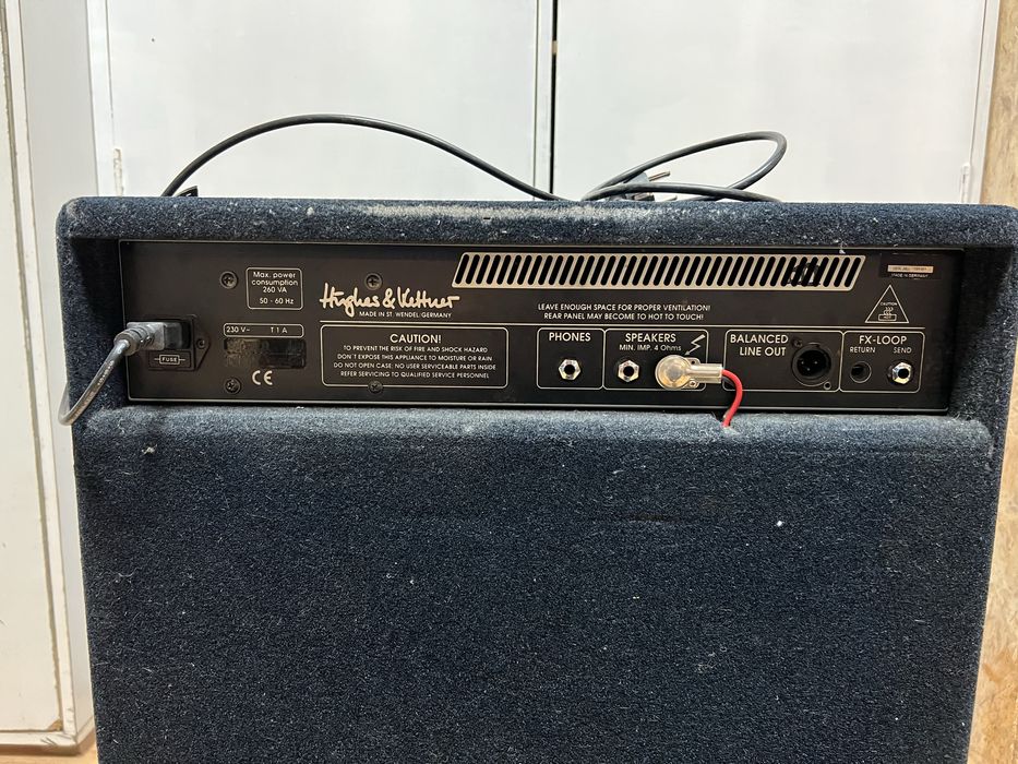 Hughes & Kettner bass kick 313, amplificator bass