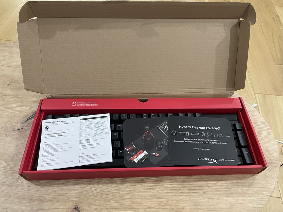 Tastatura gaming HyperX Alloy Origins RGB