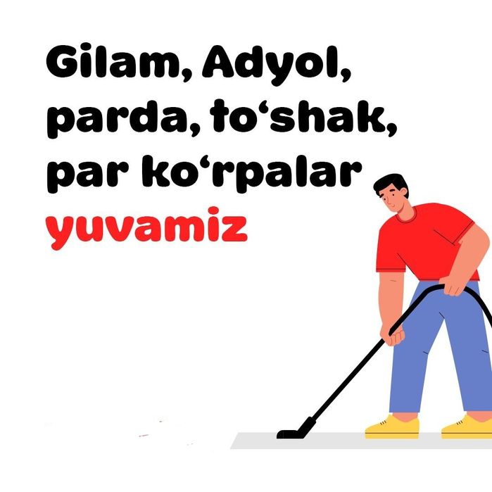 Gilam yuvish xizmati MiRan