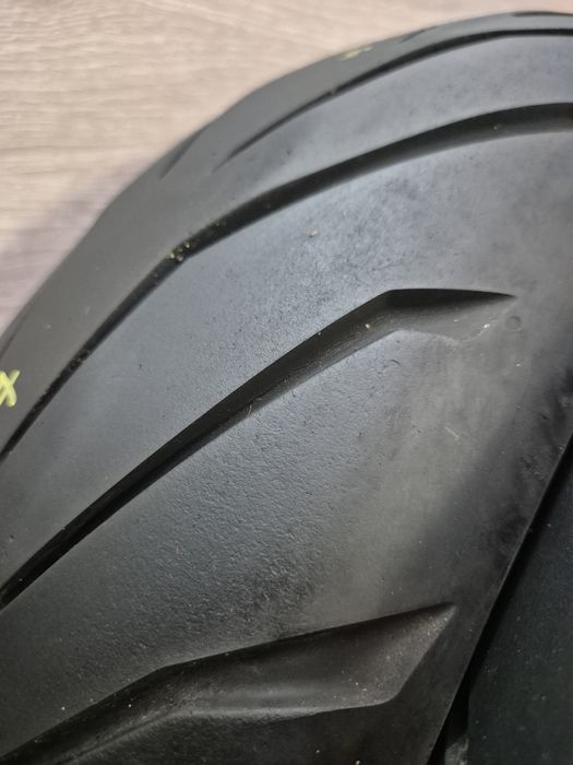 Set anvelope moto 120 70 17 cu 180 55 17 Pirelli angel gt