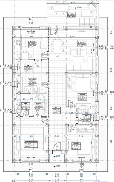 Casa Parter 4 camere/Teren 500 mp./ Măgurele Ilfov Strada Reactorului