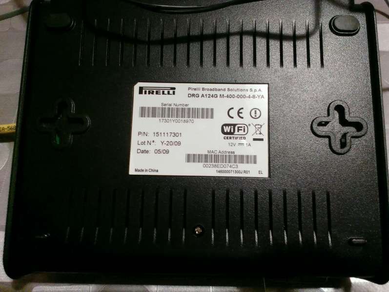 Модем БТК Pirelli