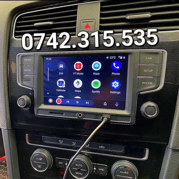 Volkswagen Audi Skoda activare Android Auto Apple CarPlay
