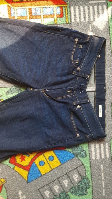 Blugi Replay impecabili, evazati,  bleumarin, mărime 28 TRANSPORT GRAT