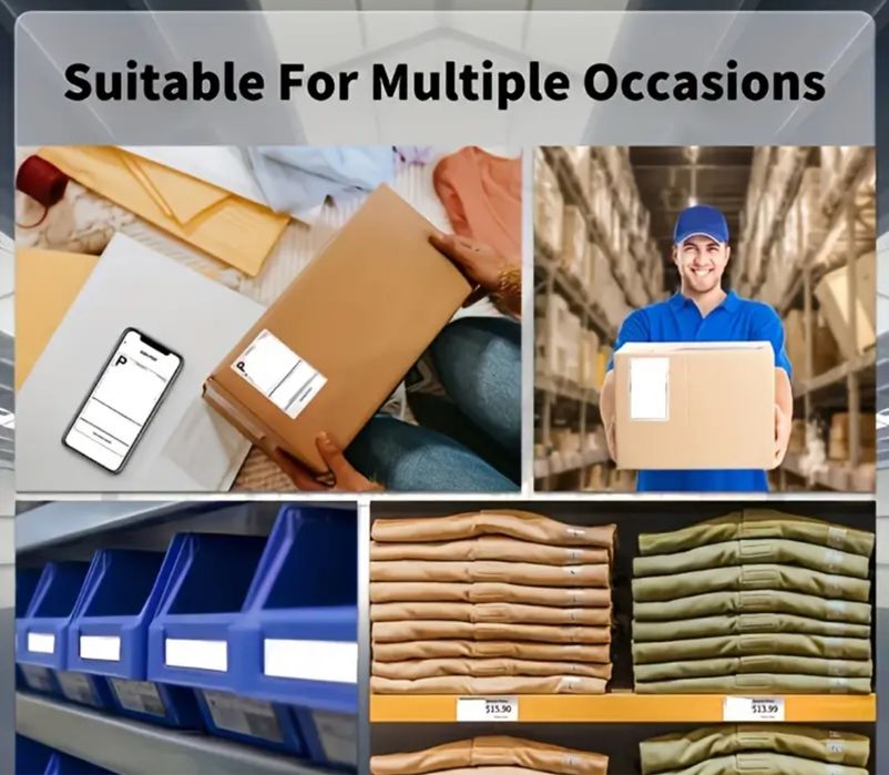 Принтер за етикети и товарителници +350 етикета!Чисто Нов