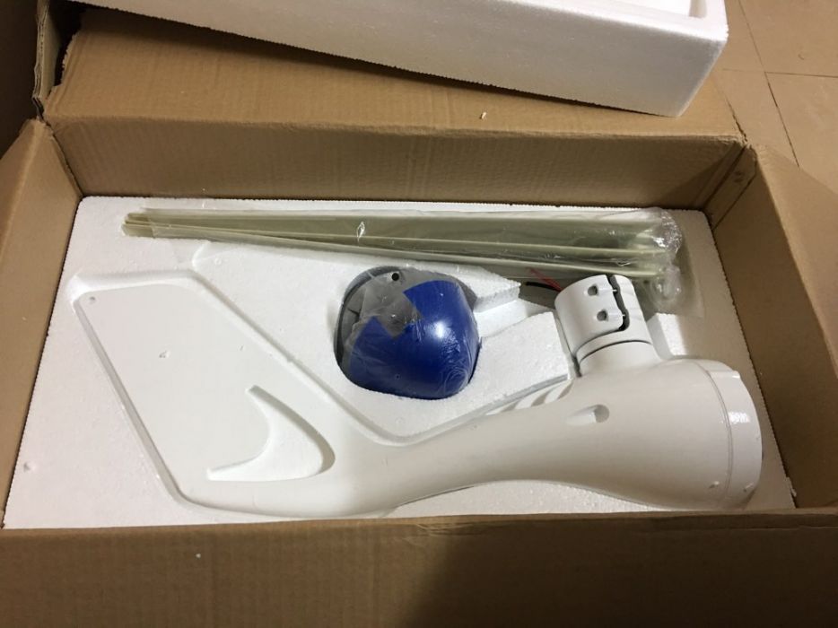 Нов ветрогенератор 400w - 600w 12v турбина перка вятърен генератор