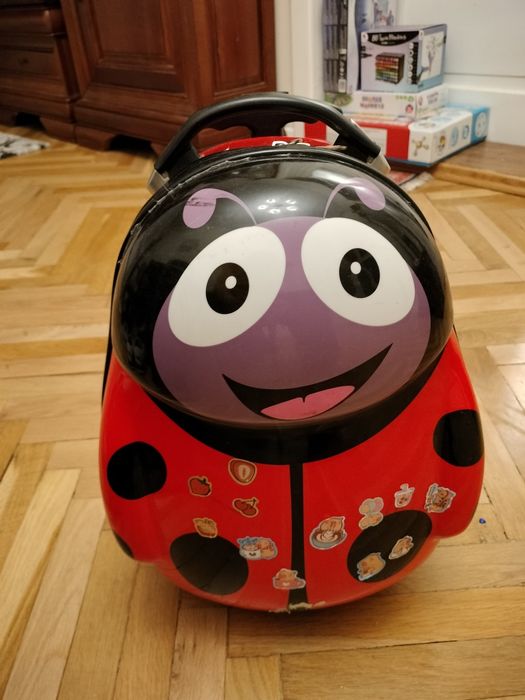 Valiză buburuză copii