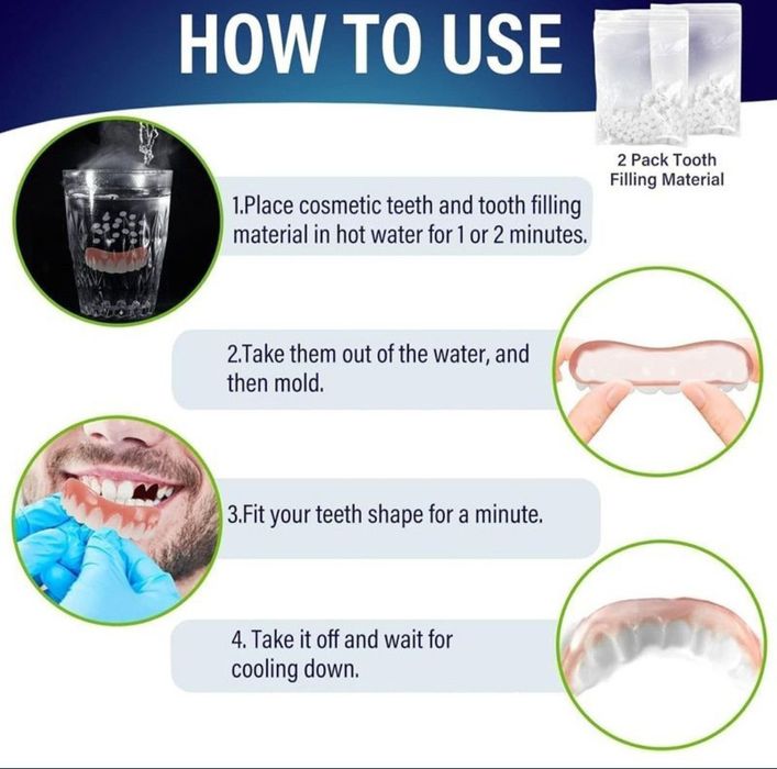 Set proteze dantura silicon