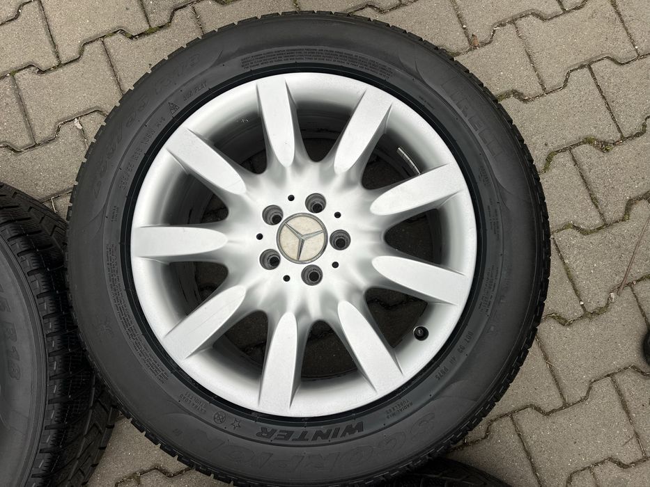 Jante aliaj 5x112mm, anvelope 255/55 R18, Mercedes ML, GLC, GLE