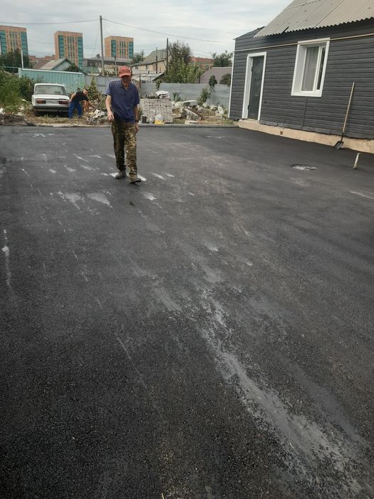 Асфальт укладки  асфалтирован
