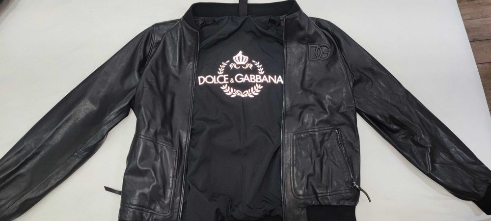 Стилно Кожено яке dolce gabbana