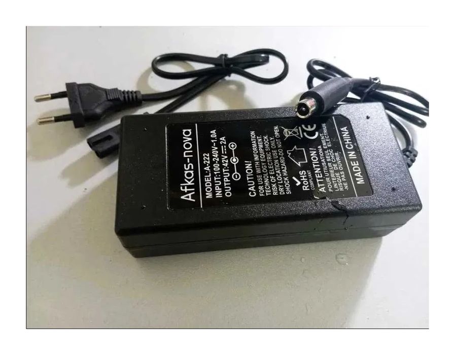 зарядка на самокат 42v 2A и 3А.