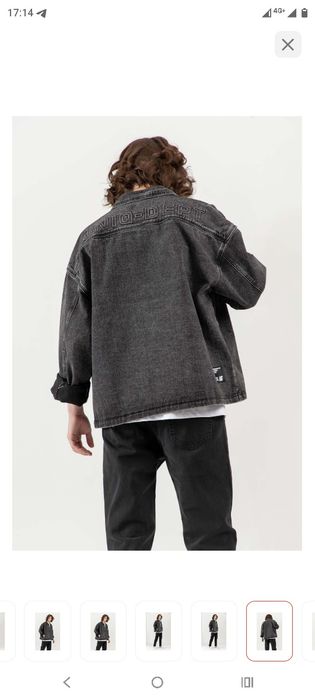 Джинсовка оверсайз унисек