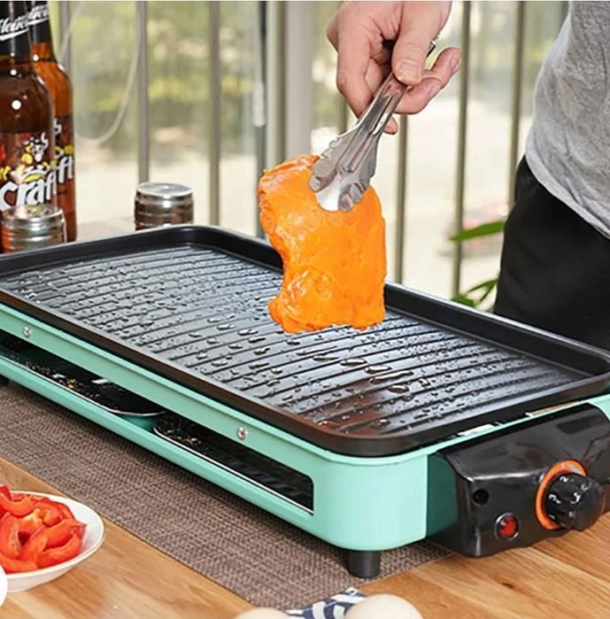 Gratar electric cu Placa Teppanyaki