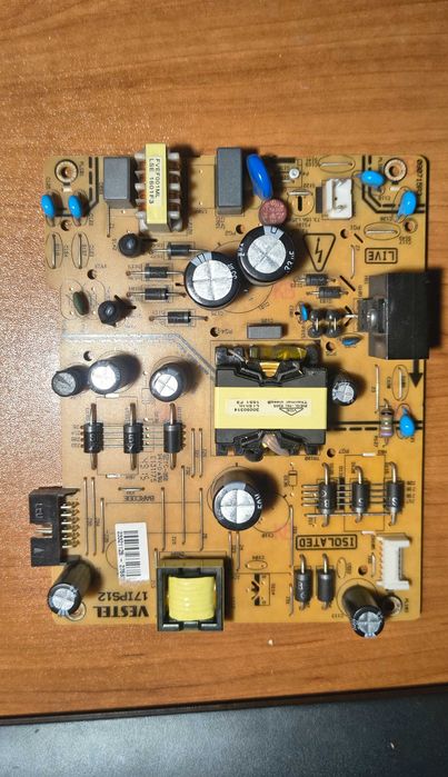 Main board 17mb82s, PowerBoard Vestel 17IPS12, ComBoard Vestel 17LD166