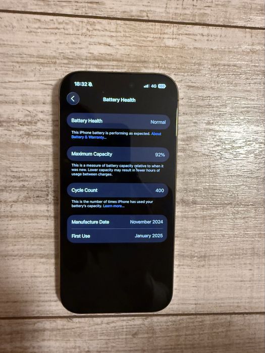 Iphone 16 pro, 256 GB