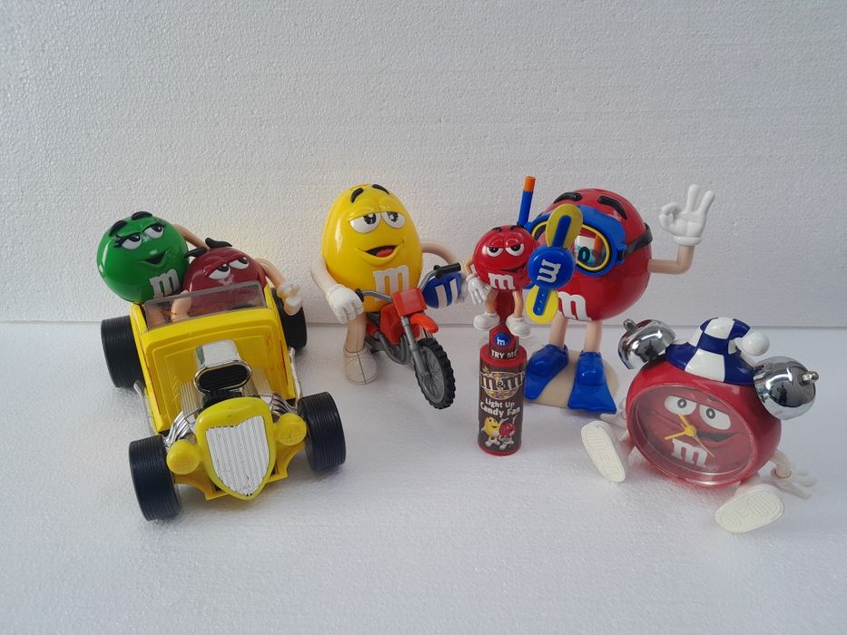 minicolectie  figurine  m&m, transport  gratuit