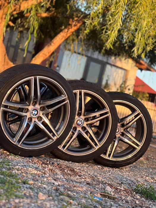 Jante borbett r18 5*120 cu distantieri de 150 si 300 de mm pentru E39