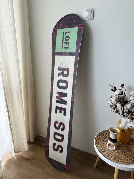 Сноуборд + автомати Rome 147см