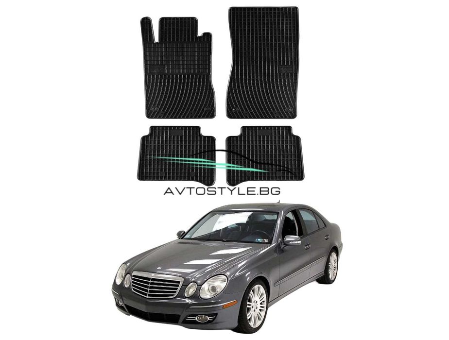 Гумени стелки за Mercedes E class W211 ,2002-2009 г. Frogum - El Toro