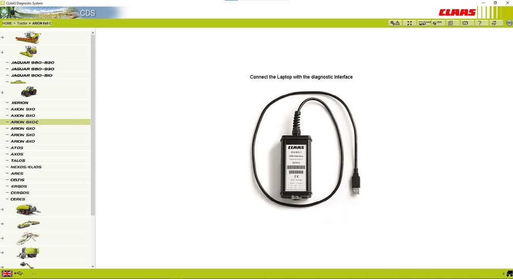 Instalare diagnoza Claas CDS 7.5 2021 licenta standard sau dezvoltator