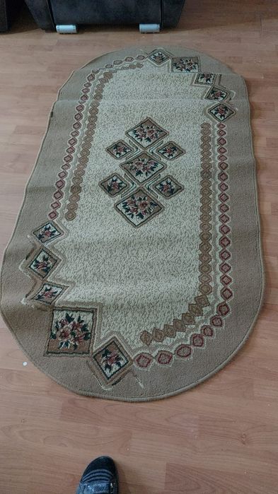 Ковер бу бежевый