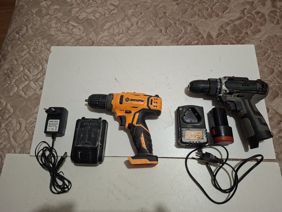 Шуруповёрты на аккумуляторах