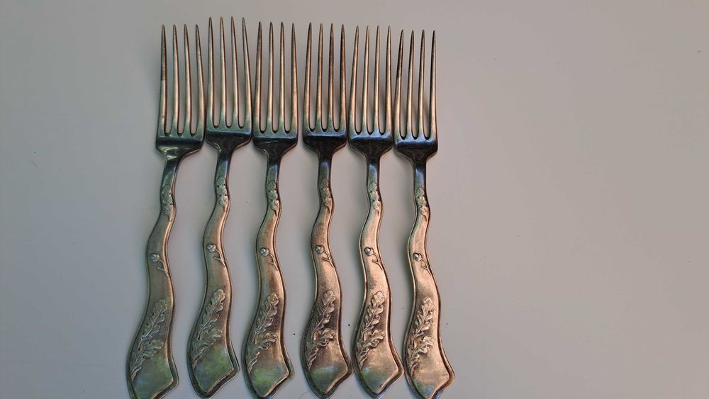 Set tacamuri placate argint pe alpaca art krupp berndorf