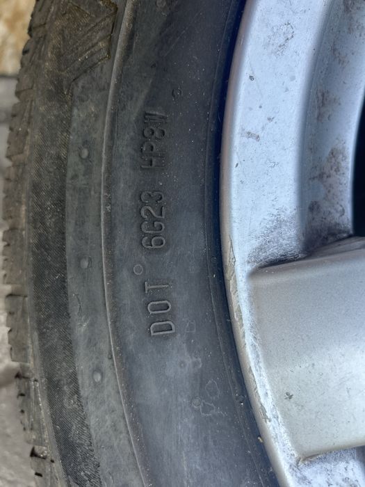 5 xJante aliaj 5x112, cu anvelope 205 65 R16 C-uri Mercedes Vito