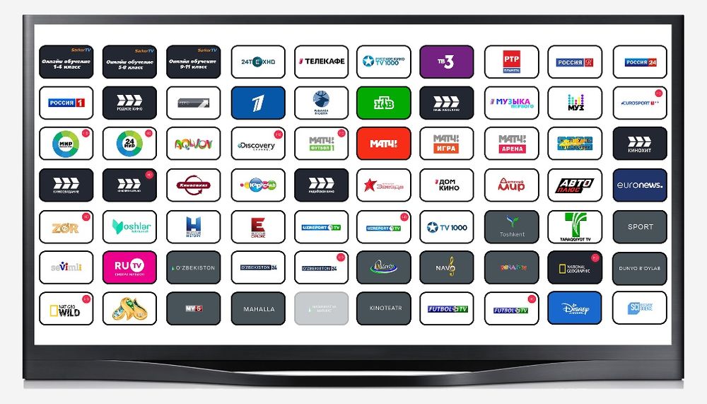 IPTV – 1600+ Kanal! Disney, Sport, Kino va Hujjatli Filmlar