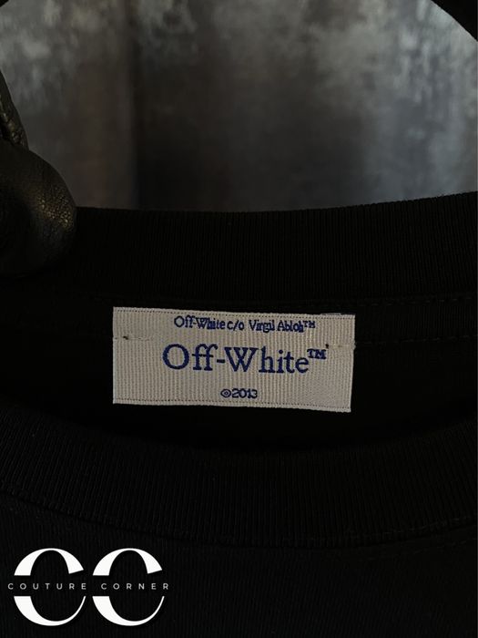 Tricou OFF-White • Calitate TOP • Caravaggio Angel S/S Over • Cod QR