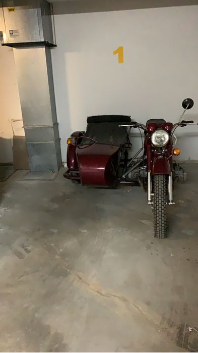 Vand motocicleta cu atas Dnepr 16 Kmz-8.922