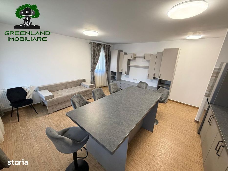 Apartament 3 camere, 2 bai, mobilat, BLOC NOU, Centru - Palas