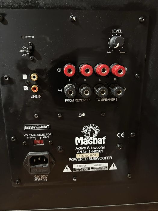 Здравейте, продавам този активен субуфер!