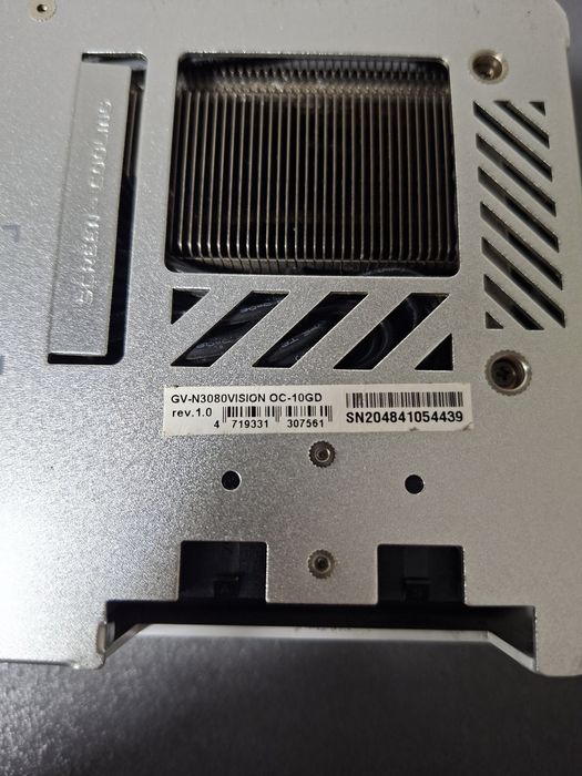 RTX 3080 Gigabyte Vision 10GB