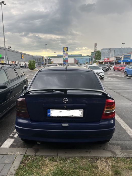 Stopuri/ Lampi Opel Astra G Hatchback cu folie fumurie