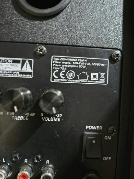 Monitoare audio  boxe
