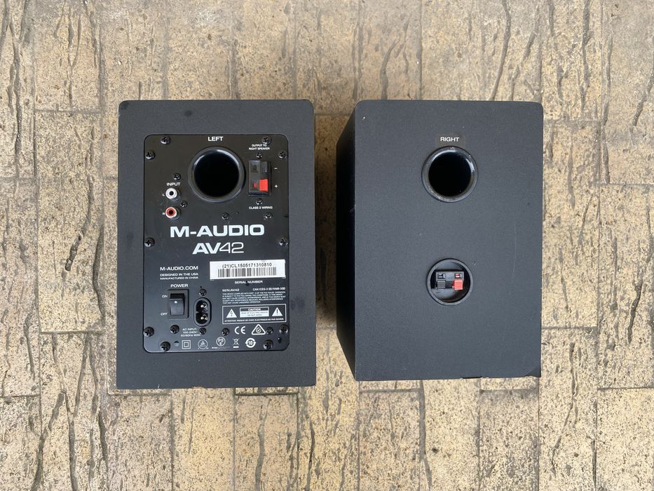 M-Audio studio. M-Audio studio.