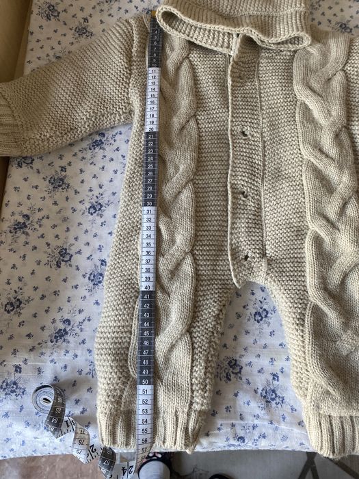 Комбинезон вязанный