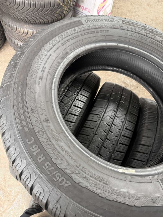 4x Anvelope All Season 205/75 r16C - Continental Van Contact 4 Season