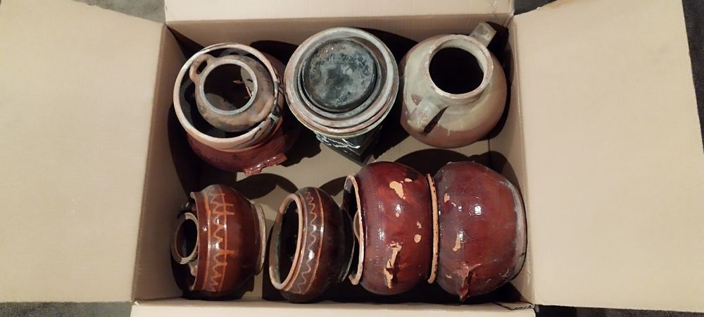 Глинени съдове без счупено