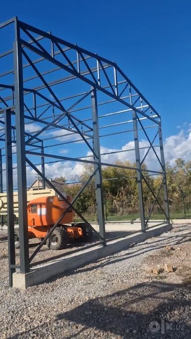 Металлический конструкции на заказ.