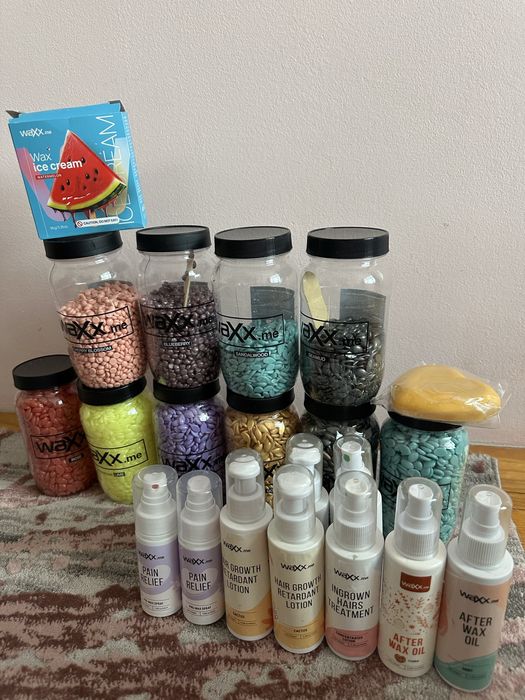 Комплект нагревател за кола маска + 10 буркана кола маска и шпатули