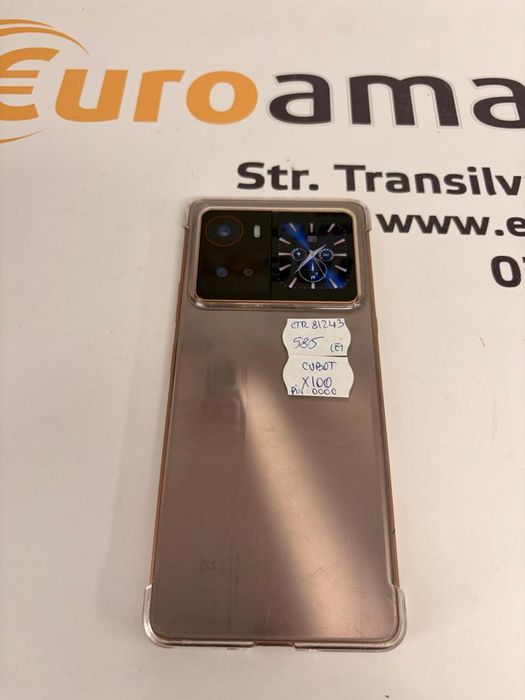 Telefon Cubot X100, 5G, Auriu, 6.88", 8GB RAM, 256GB ROM -T-