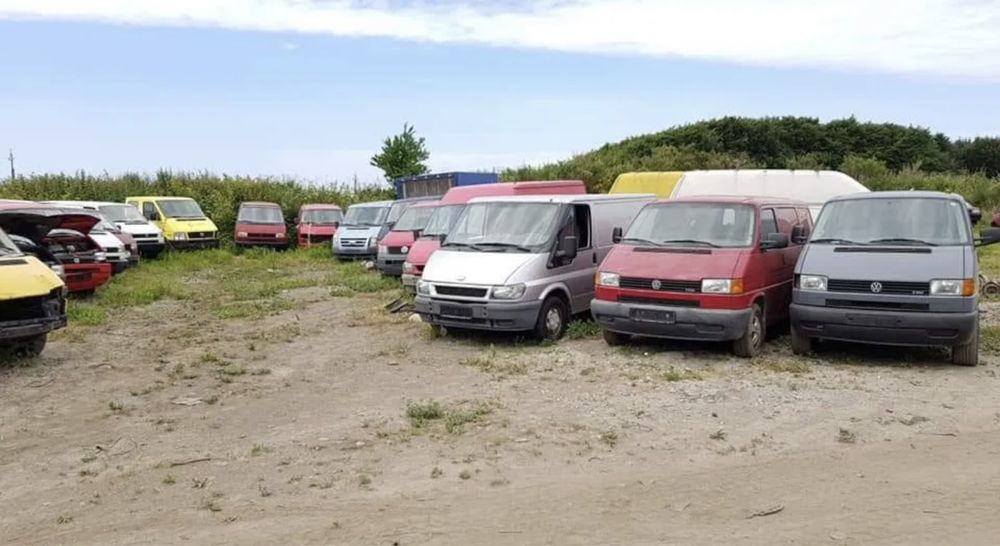 Транспортер т4 в разбор
