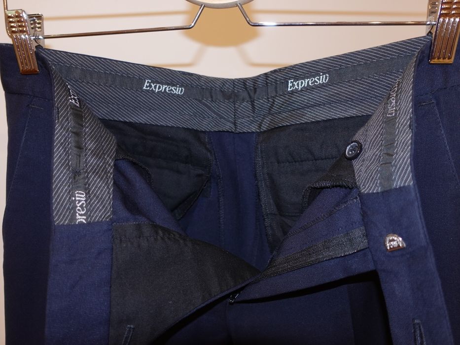 Costum elegant bleumarin bărbați – mărimea 46 / M-L