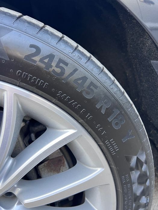 BMW джанти 18” + Continental гуми 245/45/18