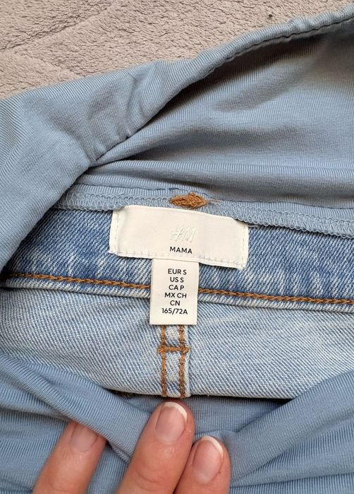 Лот дънки за бременни - нови и много запазени от С до М