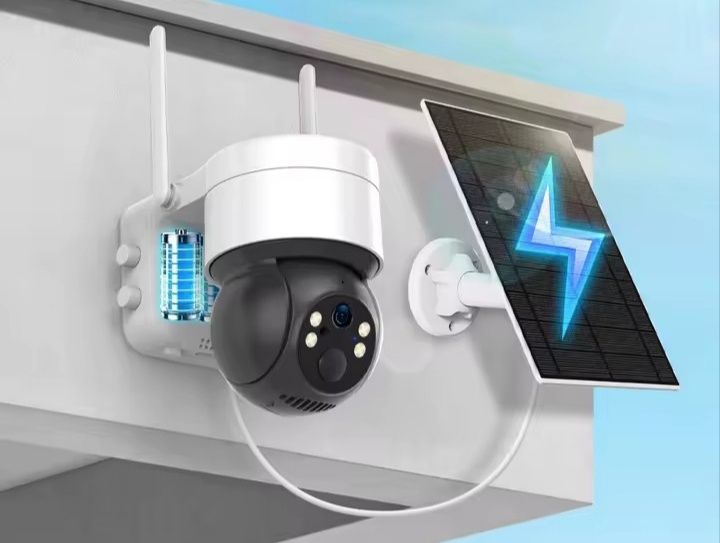 Камери за видео наблюдение Камери за видеонаблюдение Соларна камера ICSEE