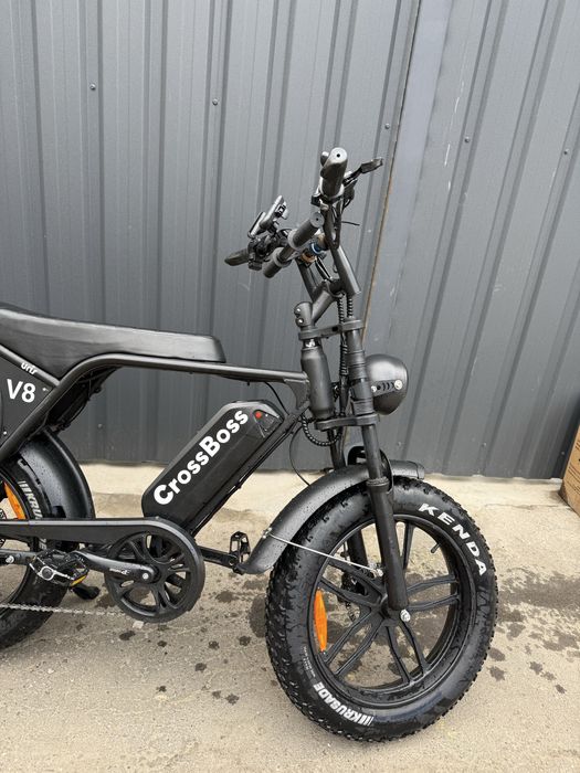 Bicicleta electrica crossboss v8